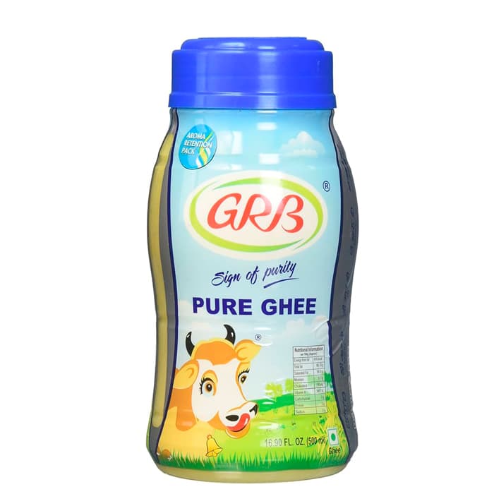 GRB Pure Butter Ghee (Suitable for Pooja Rituals) 500ml