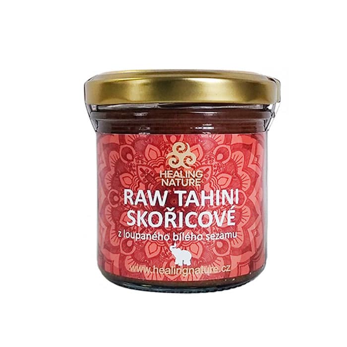 HEALING NATURE Raw Tahini Cinnamon 165ml