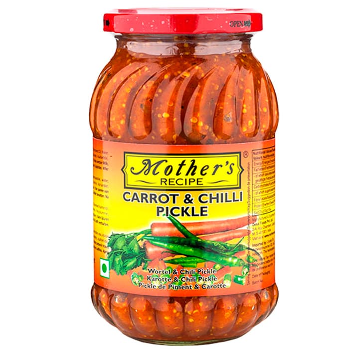 MOTHER'S RECIPE Carrot & Chilli Pickle 500g