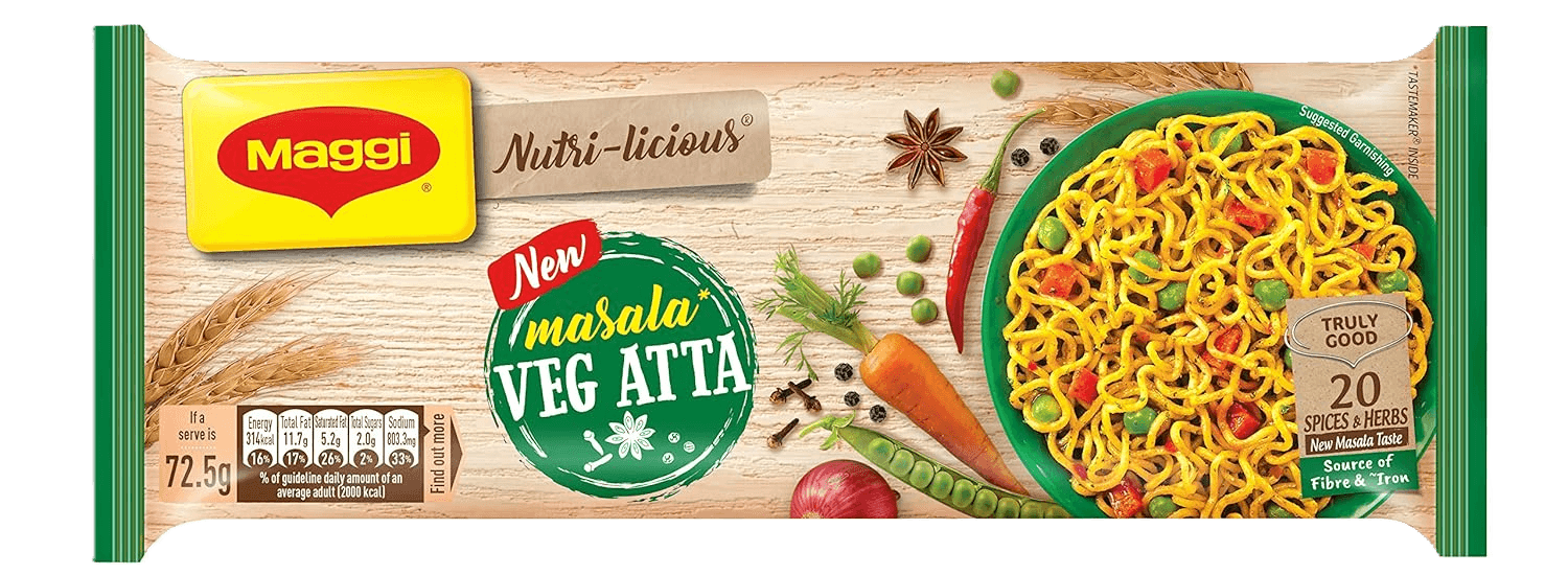 MAGGI Masala Veg Atta Noodles 290g