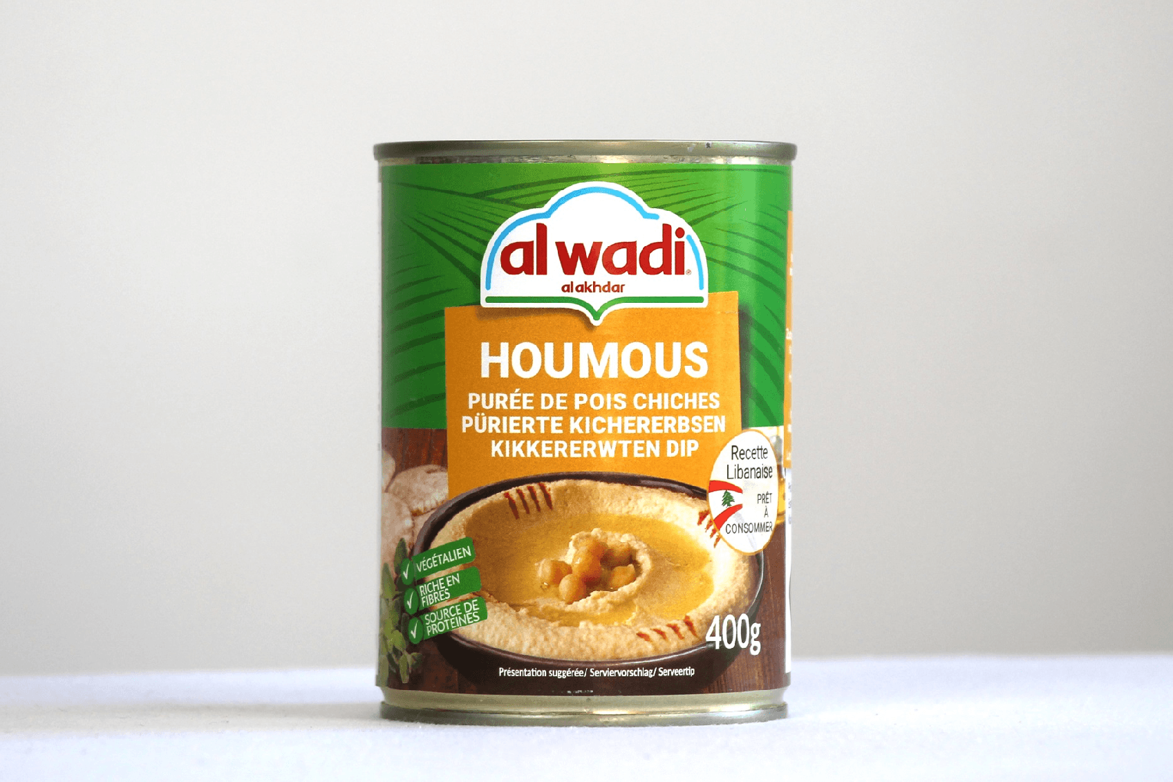 AL WADI Hummos (Chickpea Dip) 400g