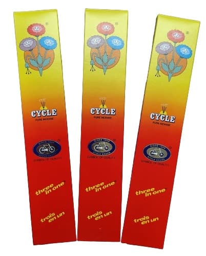 CYCLE BRAND 3 in 1 Natural Incense Sticks 3 x 21pcs