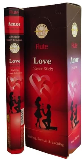 FLUTE Love Incense Sticks Love 20pc