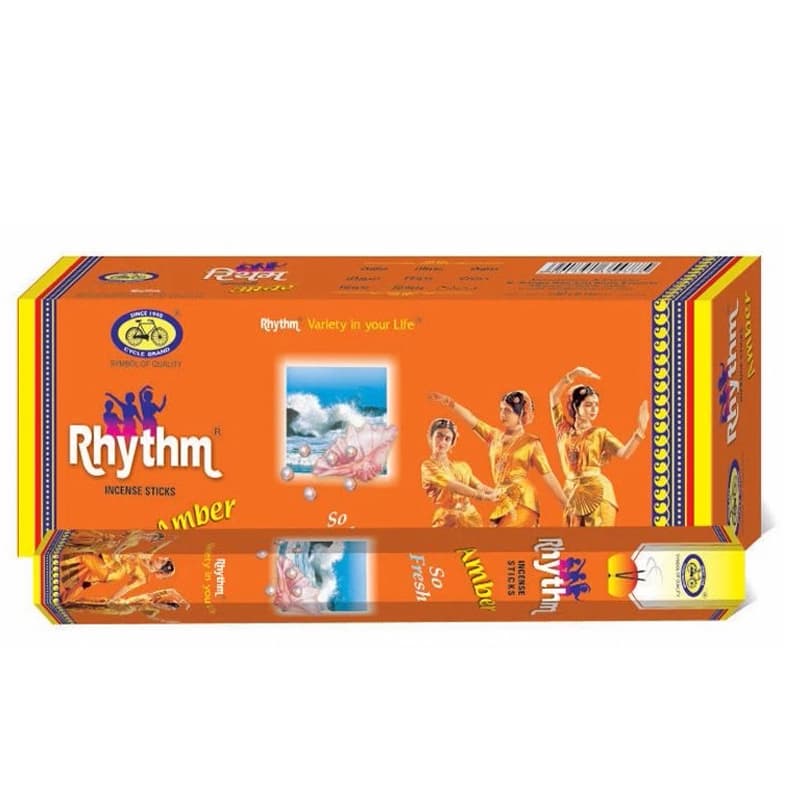 FLUTE Rhythm Amber Incense Sticks 20pcs