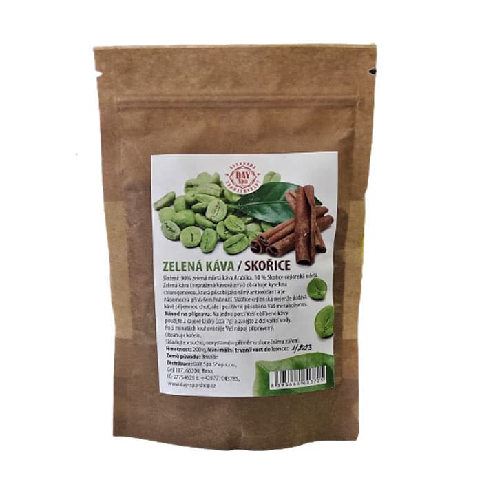 DAY SPA Green Coffee with Ceylon Cinnamon 200g