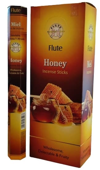 FLUTE Honey Incense Stick 20pcs