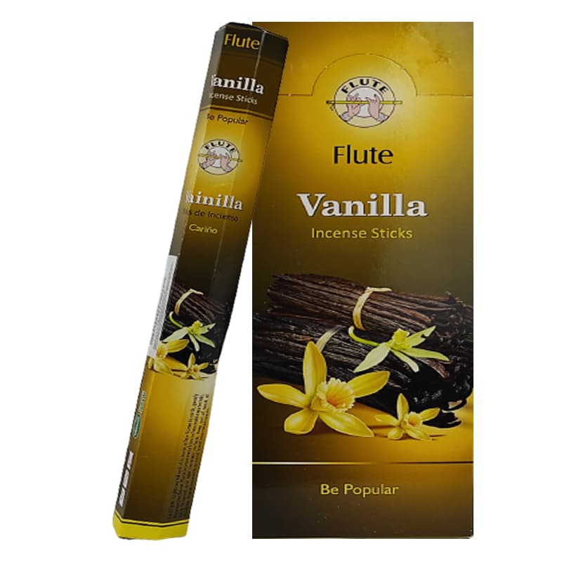 FLUTE Vanilla Incense Sticks 20pcs