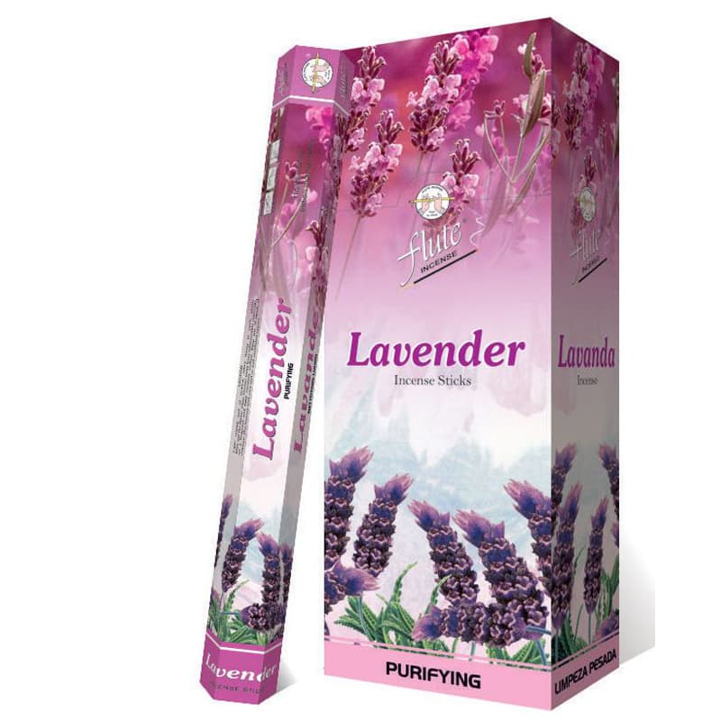 FLUTE Lavender Incense Sticks 20pc