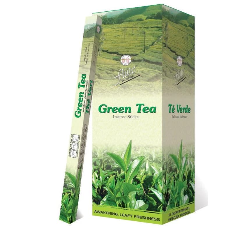 FLUTE Green Tea Incense Sticks 20pc