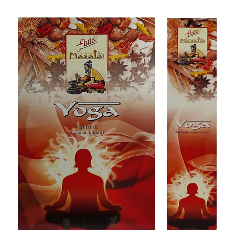 FLUTE MASALA Yoga Incense Sticks 15pc