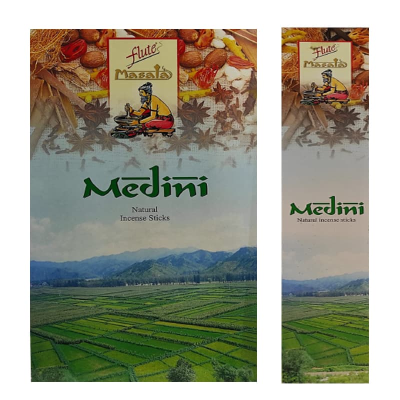 FLUTE MASALA Medini Incense Sticks 15pcs