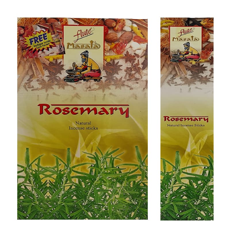 FLUTE MASALA Rosemary Incense Sticks 15pcs