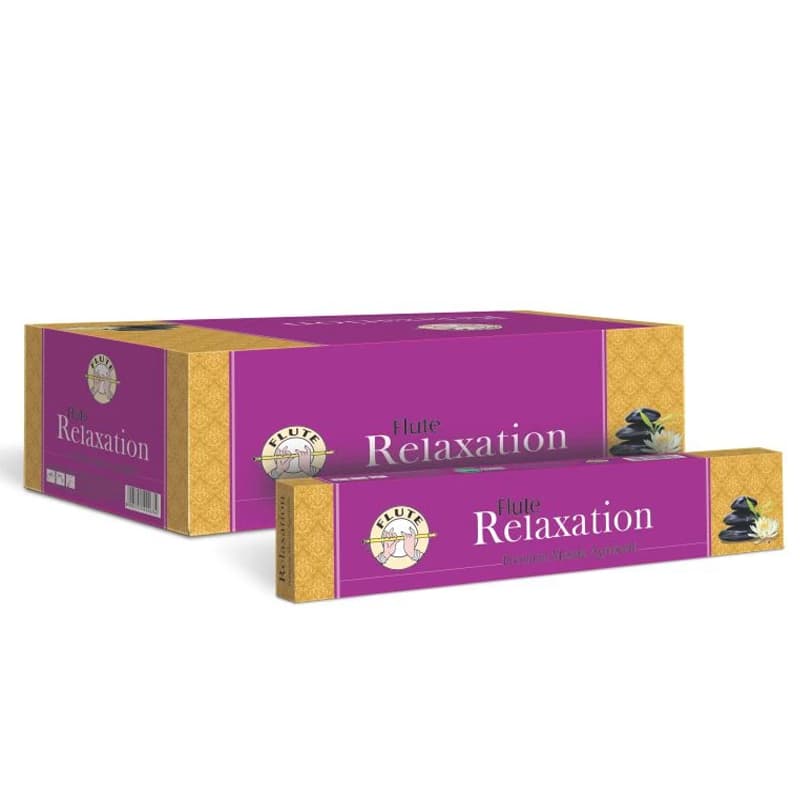 FLUTE PREMIUM Relaxation Masala Incense Sticks 12psc
