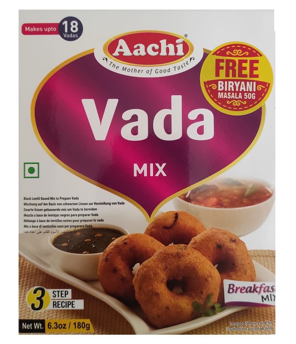 AACHI Vada Instant Fritter Breakfast Mix 180g