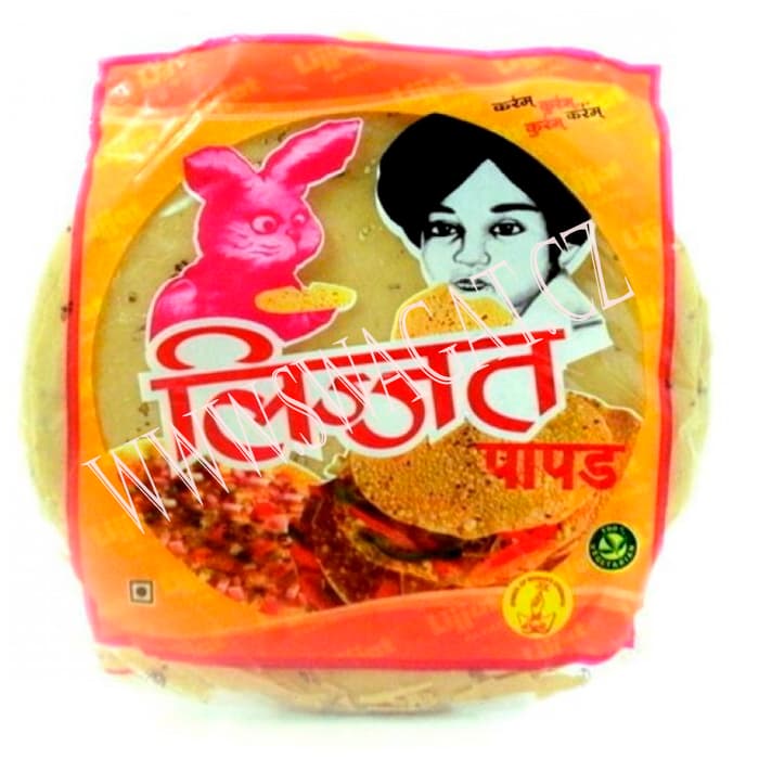LIJJAT Plain Papadum 200g