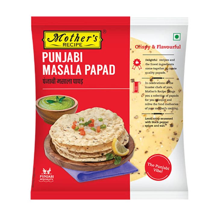 MOTHER'S RECIPE Punjabi Masala Papad 200g