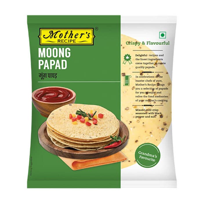 MOTHER'S RECIPE Mung Bean Papad 200g