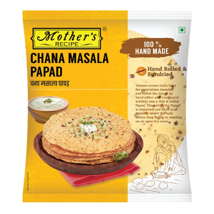 MOTHER'S RECIPE Chickpea Masala Papad 200g