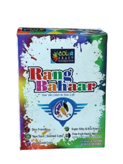 COLOR KRAFT Organic & Herbal Holi Colors - Set 5x60gm