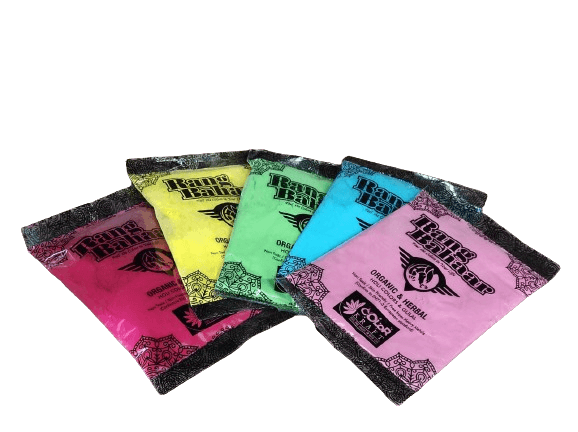 COLOR KRAFT Organic & Herbal Holi Colors - Set 5x60gm
