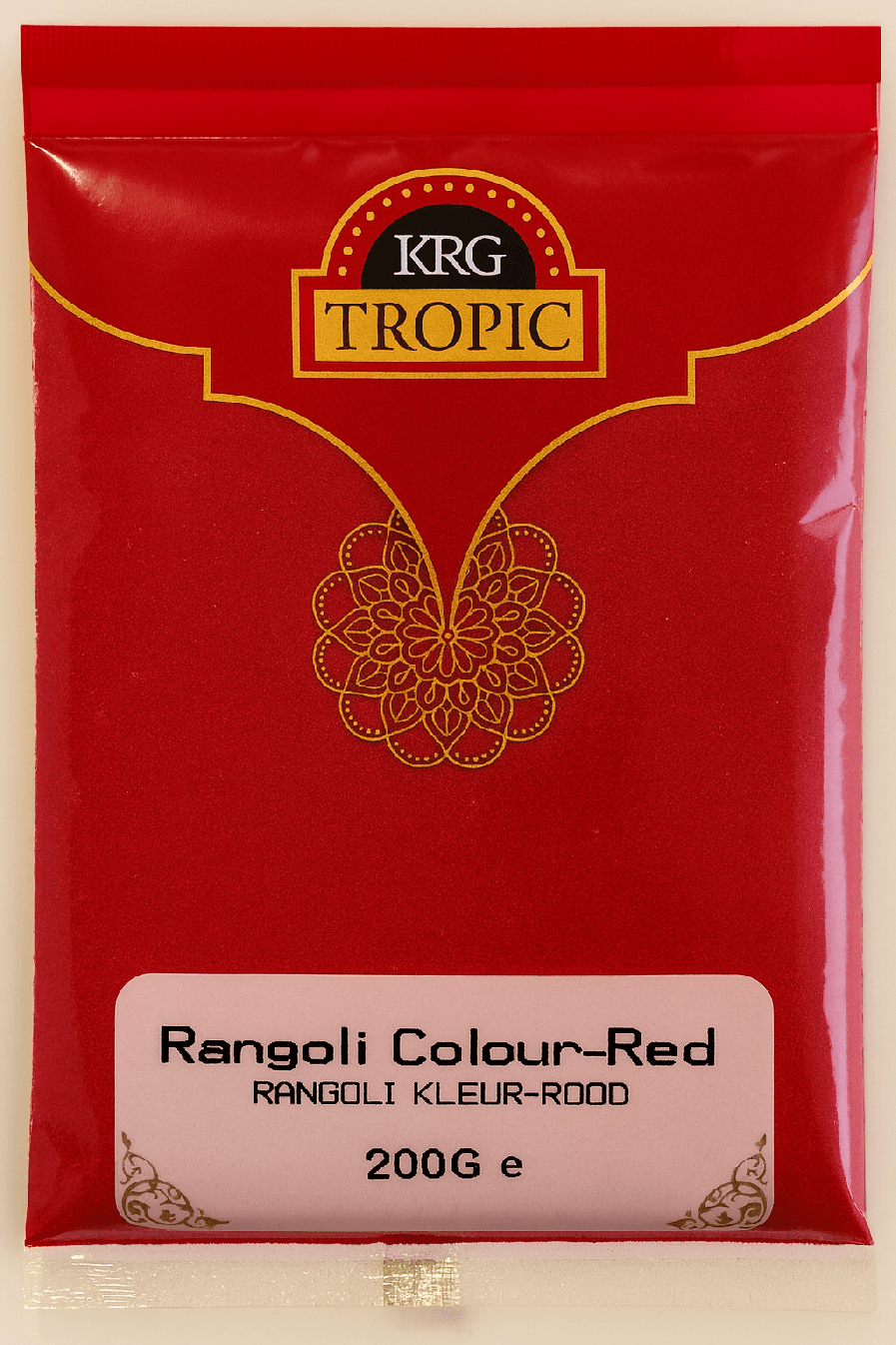 KRG RED Rangoli Color 200g