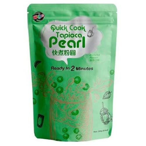 WEJEE Quick Cooking Tapioca Pearls Matcha 250g