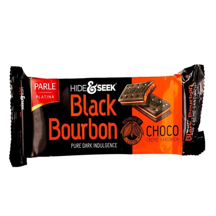 PARLE Hide&Seek Black Bourbon Chocolate Biscuits 100g