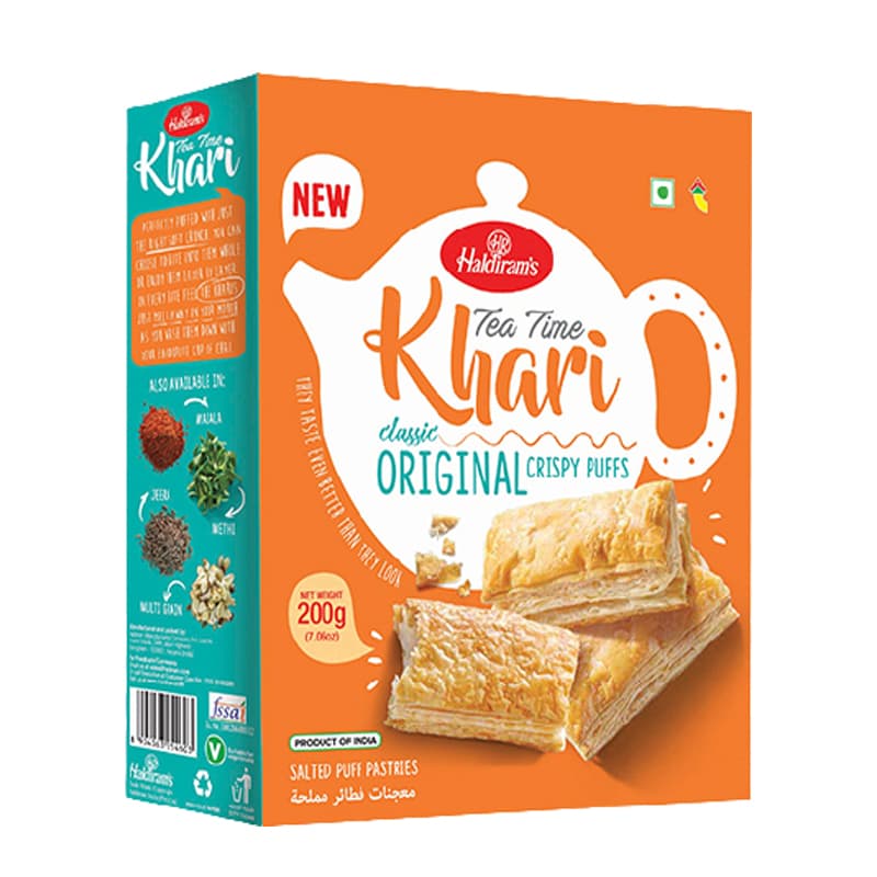 HALDIRAM'S Khari Plain Crispy Puffs 200g