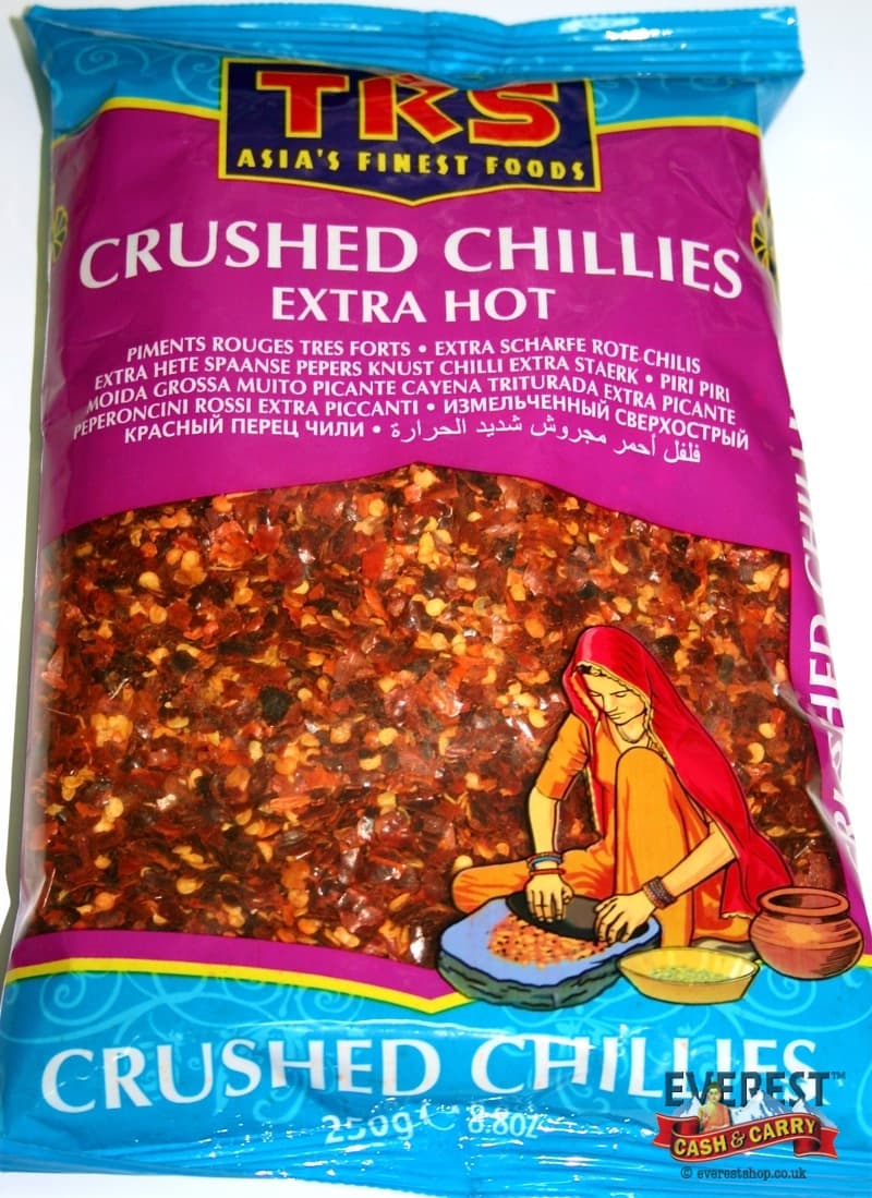 TRS Extra Hot Crushed Chillies 250g